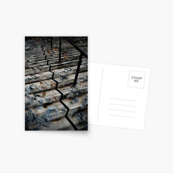 then it crumbles Postcard