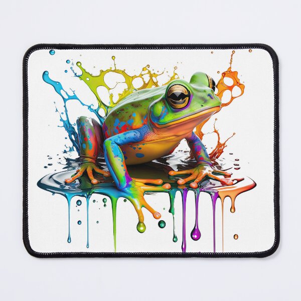 Item preview, Paint Splatter Frog designed and sold by ayladesignz.