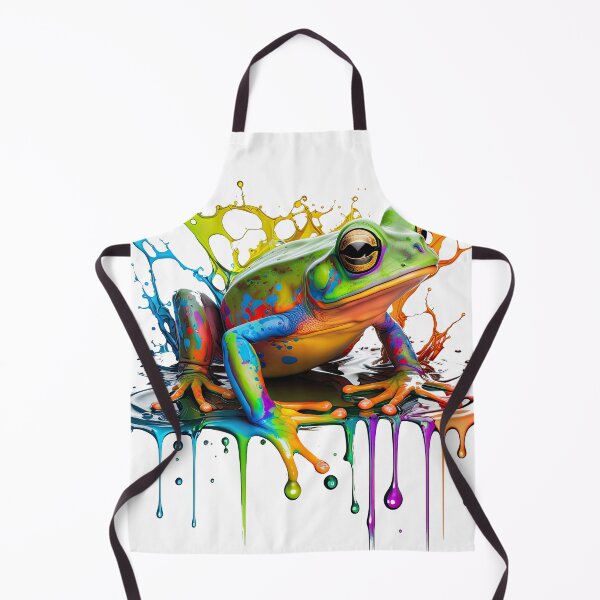 Item preview, Paint Splatter Frog designed and sold by ayladesignz.