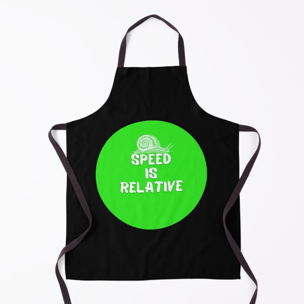 Item preview, Speed is Relative Green Snail designed and sold by MeanMachine603.