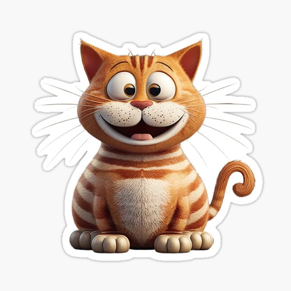 Chaton Mignon Bébé Chat Sticker