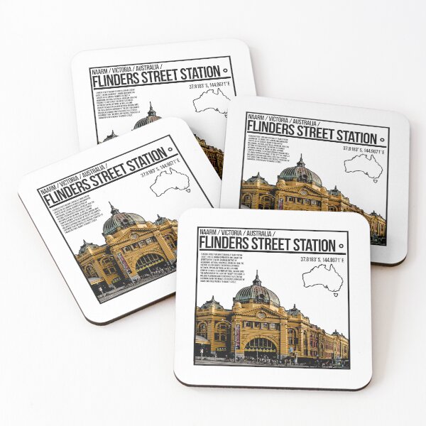 Item preview, Flinders Street Station Design designed and sold by RatMittens.