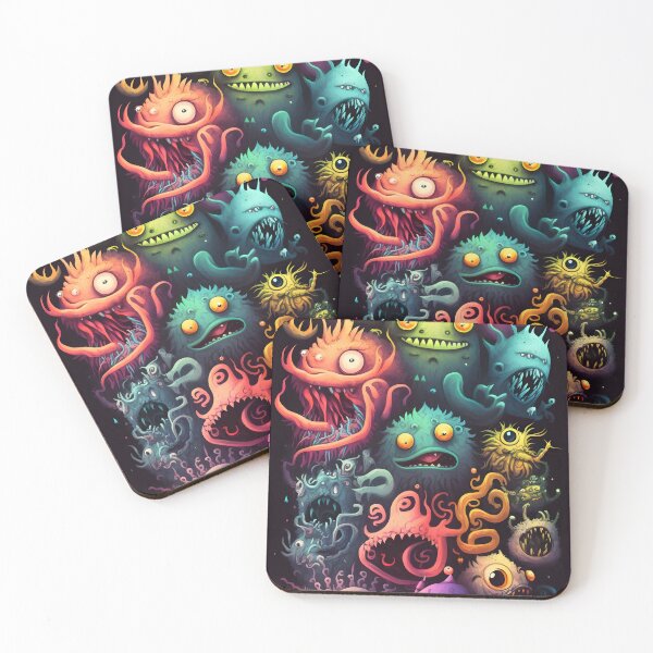 Item preview, Cute Monsters Doddle designed and sold by Ou-SunShine.
