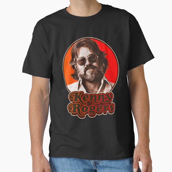 Vista previa del artículo con la obra «Homenaje retro a Kenny Rogers - Kenny Rogers», diseñado y vendido por henryjunmille.