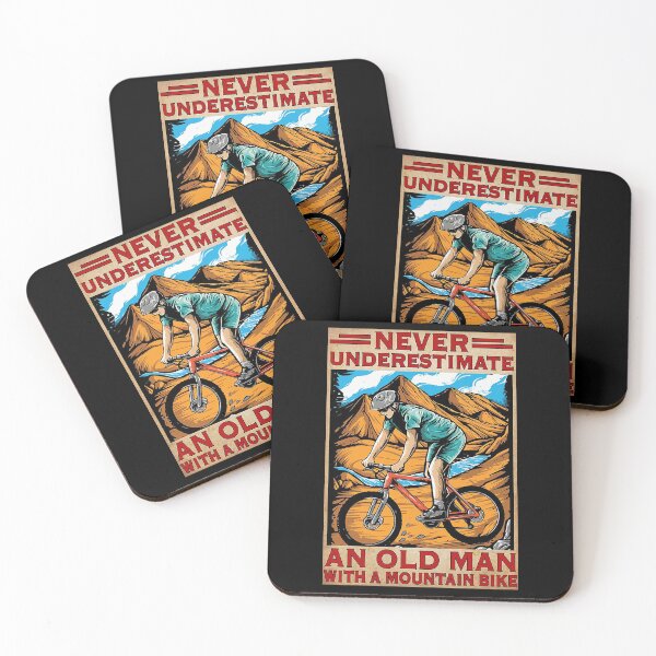 Item preview, MOUNTAIN BIKING Never Underestimate an old man with a mountain bike designed and sold by SameeraDammeyer.