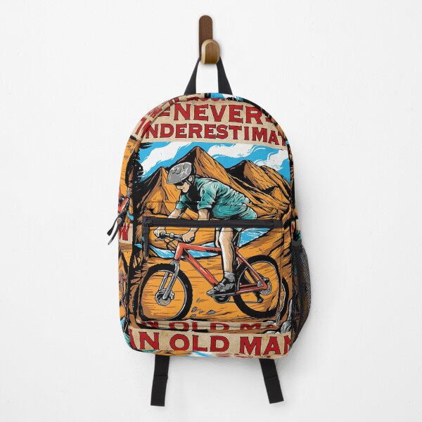 Item preview, MOUNTAIN BIKING Never Underestimate an old man with a mountain bike designed and sold by SameeraDammeyer.
