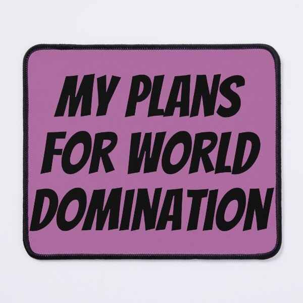 Item preview, My Plans For World Domination Diary designed and sold by Sour Soul.