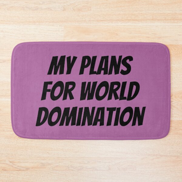 Item preview, My Plans For World Domination Diary designed and sold by Sour Soul.