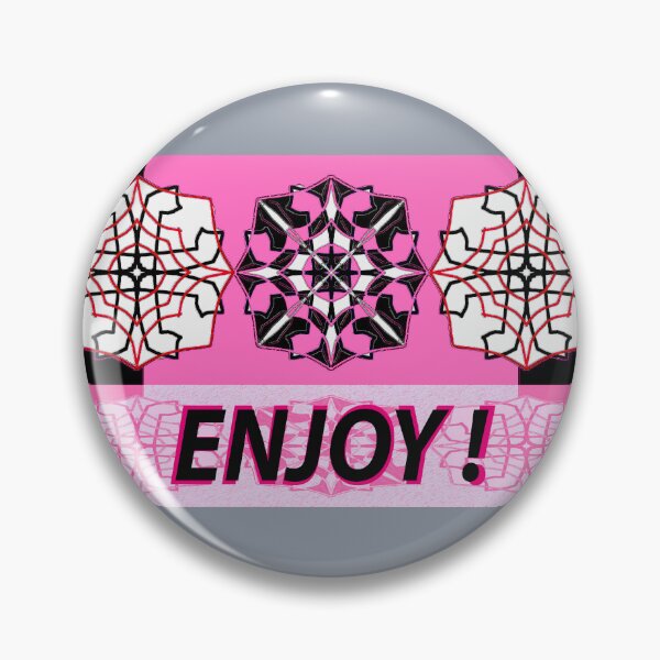 Item preview, Pink Enjoy Marvellous Mauve Mirrorart designed and sold by KazM.