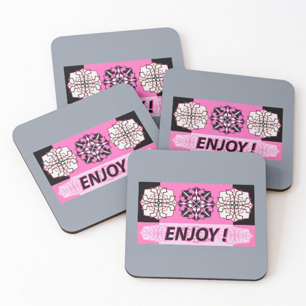Item preview, Pink Enjoy Marvellous Mauve Mirrorart designed and sold by KazM.