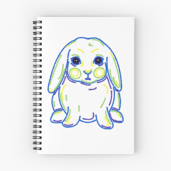 Item preview, Colorful Lop Rabbit  designed and sold by mostlyrabbits.