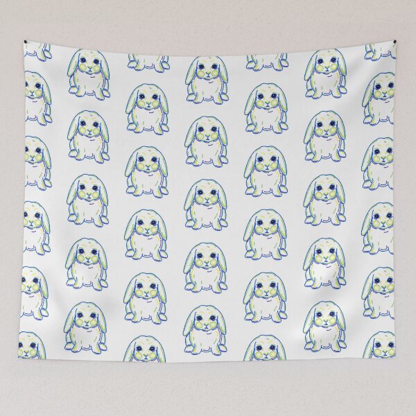 Item preview, Colorful Lop Rabbit  designed and sold by mostlyrabbits.