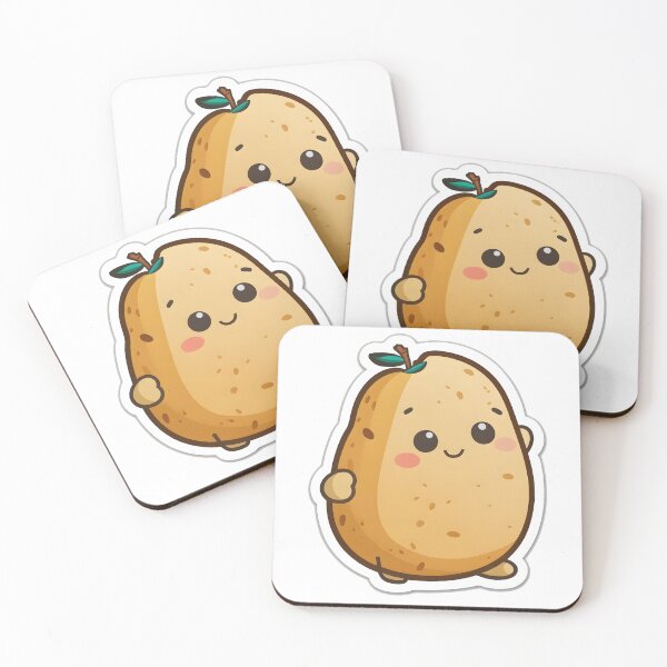 Item preview, Potato Cute Sticker designed and sold by omar-sticker11.