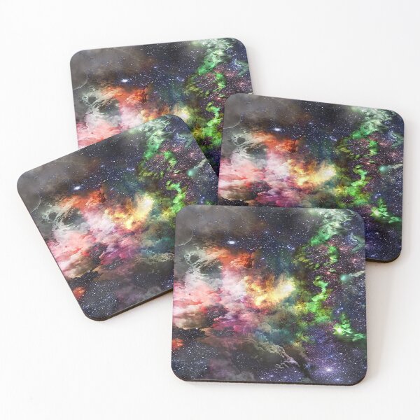 Item preview, Colourful cosmic themed print  designed and sold by Beni84.