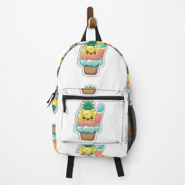 Item preview, Pineapple Shave Ice - Kawaii Emoji Sticker Art, Kawaii Art, Laptop Sticker, Water Bottle Sticker, Kawaii Stickers designed and sold by zookawaii.