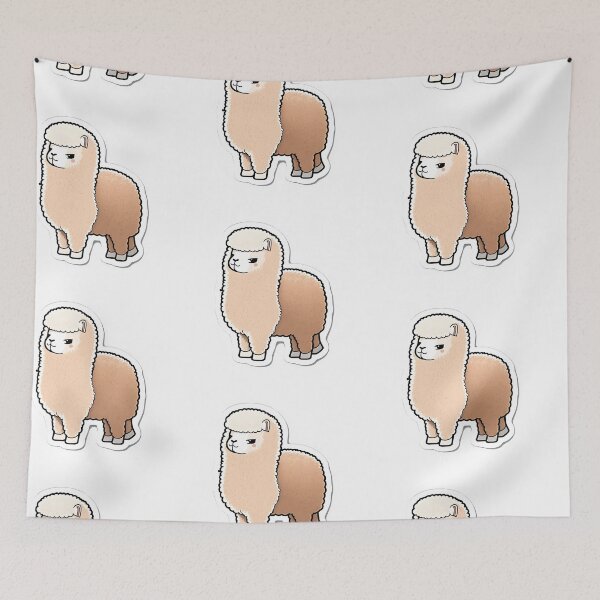 Item preview, Alfie Alpaca - Kawaii Emoji Sticker Art, Kawaii Art, Laptop Sticker, Water Bottle Sticker, Kawaii Stickers designed and sold by zookawaii.