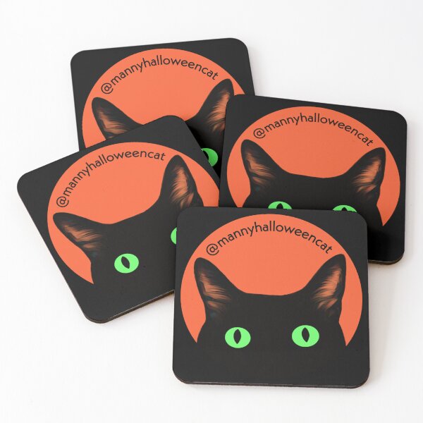 Item preview, Orange & Black Manny Halloween Cat  designed and sold by MannyShop.