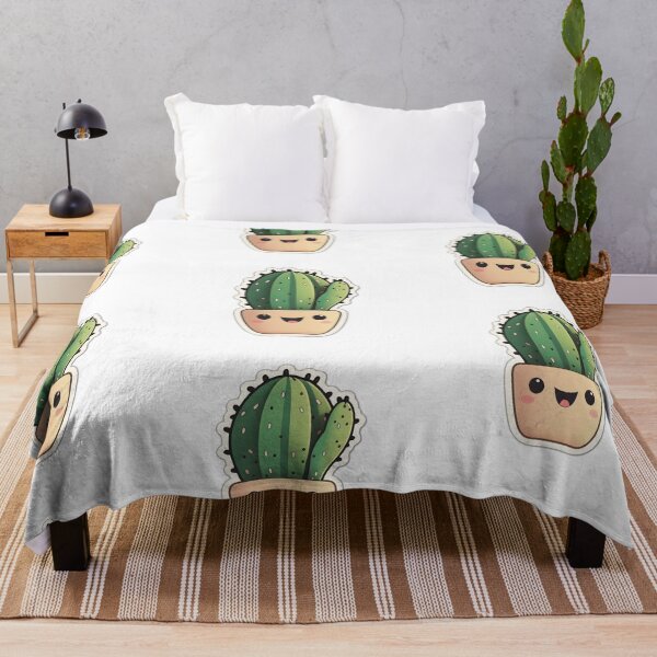 Item preview, Spike the Cactus - Kawaii Emoji Sticker Art, Kawaii Art, Laptop Sticker, Water Bottle Sticker, Kawaii Stickers designed and sold by zookawaii.