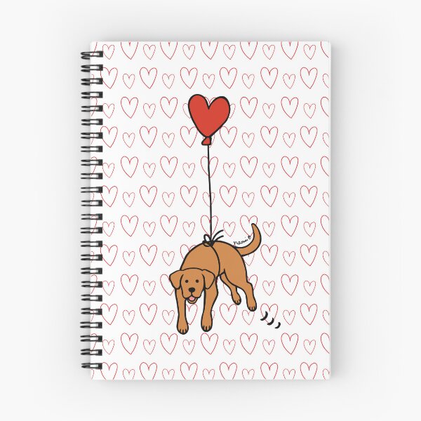 Item preview, Fox Red Labrador Floating in the Air designed and sold by HappyLabradors.
