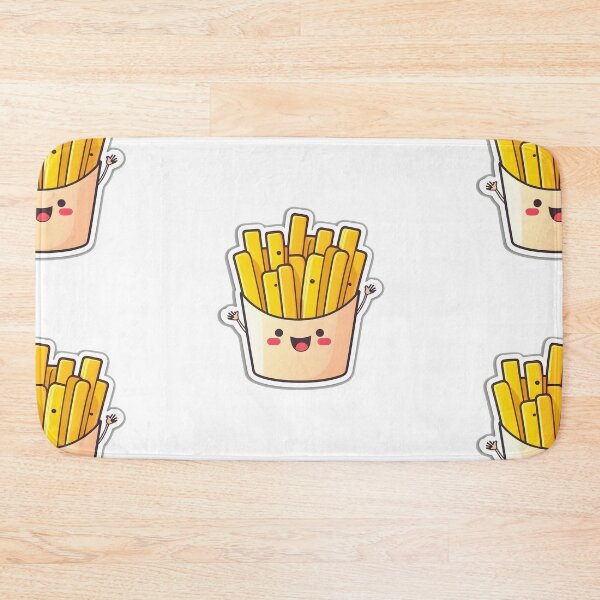 Item preview, Frenchy Fries - Kawaii Emoji Sticker Art, Kawaii Art, Laptop Sticker, Water Bottle Sticker, Kawaii Stickers designed and sold by zookawaii.
