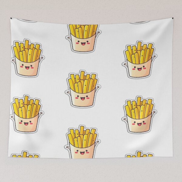 Item preview, Frenchy Fries - Kawaii Emoji Sticker Art, Kawaii Art, Laptop Sticker, Water Bottle Sticker, Kawaii Stickers designed and sold by zookawaii.