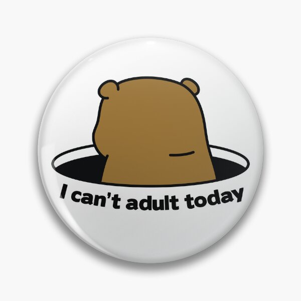 Item preview, I can't adult today designed and sold by stripedcarpet.