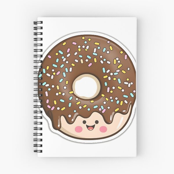 Item preview, Sprinkles the Chocolate Donut - Kawaii Emoji Sticker Art, Kawaii Art, Laptop Sticker, Water Bottle Sticker, Kawaii Stickers designed and sold by zookawaii.