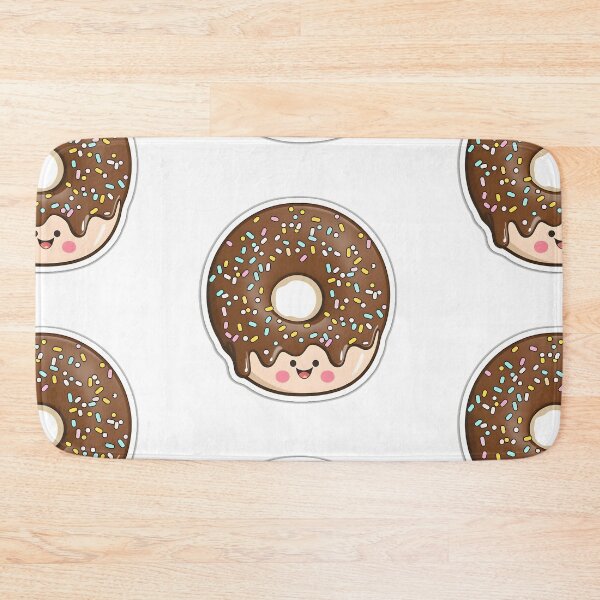 Item preview, Sprinkles the Chocolate Donut - Kawaii Emoji Sticker Art, Kawaii Art, Laptop Sticker, Water Bottle Sticker, Kawaii Stickers designed and sold by zookawaii.