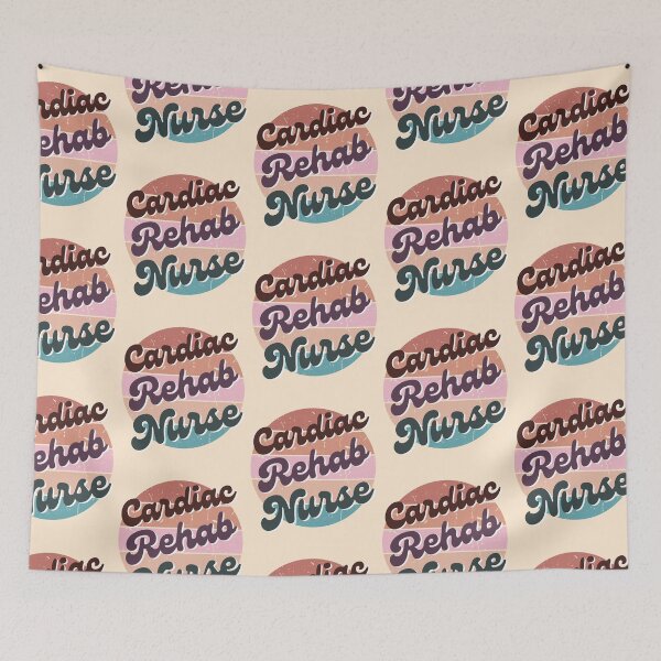Item preview, Cardiac Rehab Nurse | Retro Vintage Nurse | Healthcare Workers | Rehabilitation Nursing designed and sold by DesignsRN.
