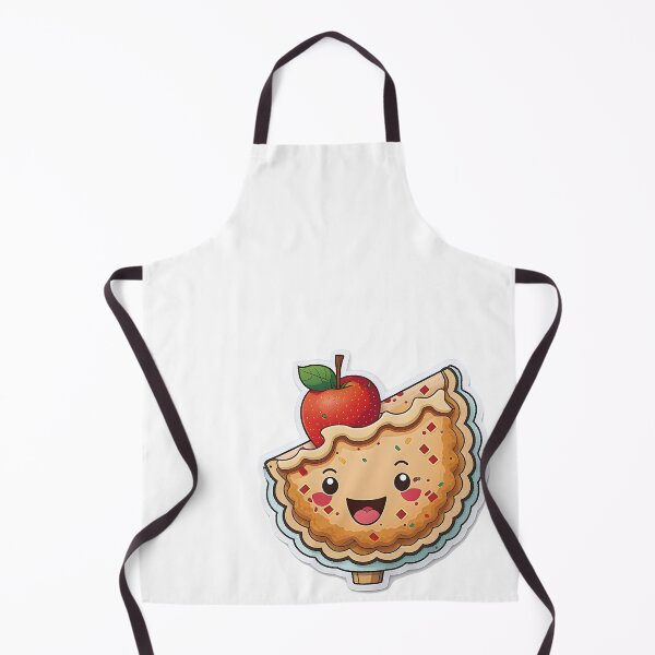 Item preview, Happy Apple Pie - Kawaii Emoji Sticker Art, Kawaii Art, Laptop Sticker, Water Bottle Sticker, Kawaii Stickers designed and sold by zookawaii.