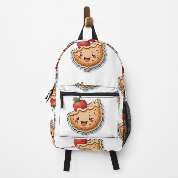 Item preview, Happy Apple Pie - Kawaii Emoji Sticker Art, Kawaii Art, Laptop Sticker, Water Bottle Sticker, Kawaii Stickers designed and sold by zookawaii.