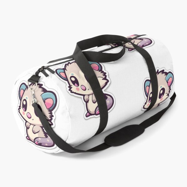 Item preview, Opal Opossum - Kawaii Emoji Sticker Art, Kawaii Art, Laptop Sticker, Water Bottle Sticker, Kawaii Stickers designed and sold by zookawaii.