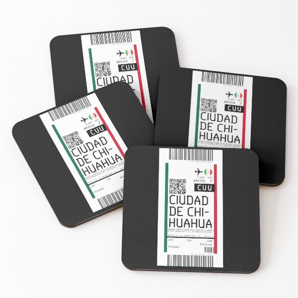 Item preview, Chihuahua City General Roberto Fierro Villalobos International Airport (CUU) Boarding Pass rickrolle designed and sold by JCaliHandCra.