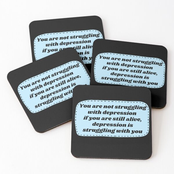 Item preview, Depression is struggling with you designed and sold by HalcyonFairy.