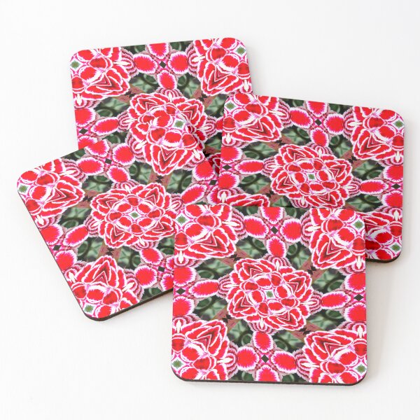 Item preview, Red Carnation Pattern designed and sold by Patternflower.