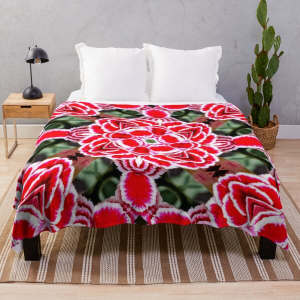 Item preview, Red Carnation Pattern designed and sold by Patternflower.