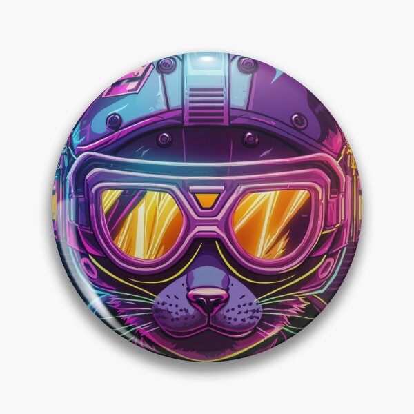 Item preview, Cyberpunk cat - Bounty Hunter | "Cybercat Chronicles" collection designed and sold by RESToRAPTOR.