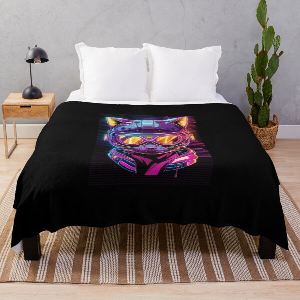 Item preview, Cyberpunk cat - Bounty Hunter | "Cybercat Chronicles" collection designed and sold by RESToRAPTOR.