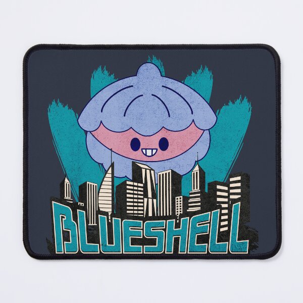 Item preview, Blueshell, Kawaii Cute Clam, Epic Funny Apocalyptic Cityscape Event designed and sold by vystudio.