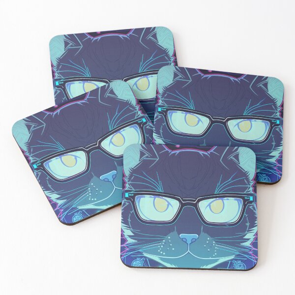 Item preview, Cyberpunk cat - Detective | "Cybercat Chronicles" collection designed and sold by RESToRAPTOR.