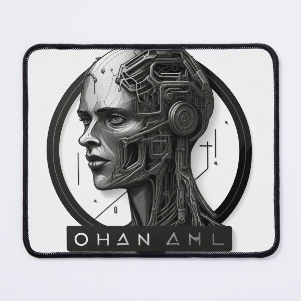 White OpenAI Logo Mouse Pad - AI Store