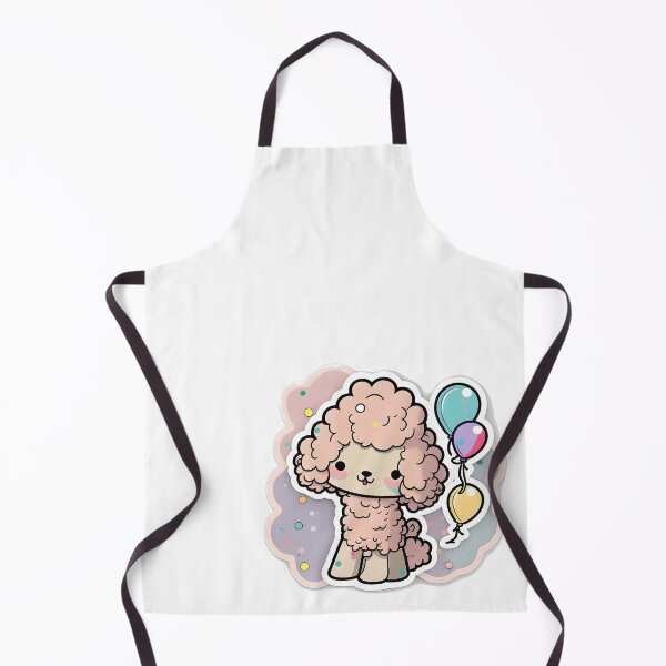 Item preview, Kawaii the Poodle - Kawaii Emoji Sticker Art, Kawaii Art, Laptop Sticker, Water Bottle Sticker, Kawaii Stickers designed and sold by zookawaii.