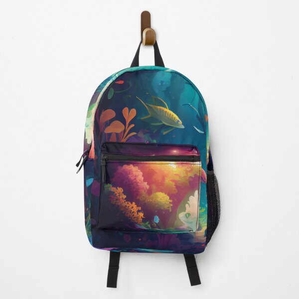 Item preview, Magical Underwater Forest: Fiery Sunset over the Ocean designed and sold by DesignCatalyst7.