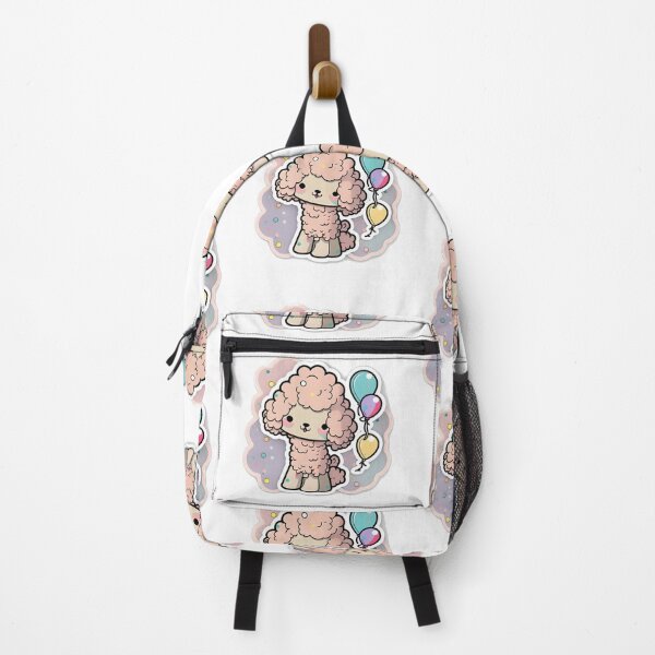Item preview, Kawaii the Poodle - Kawaii Emoji Sticker Art, Kawaii Art, Laptop Sticker, Water Bottle Sticker, Kawaii Stickers designed and sold by zookawaii.