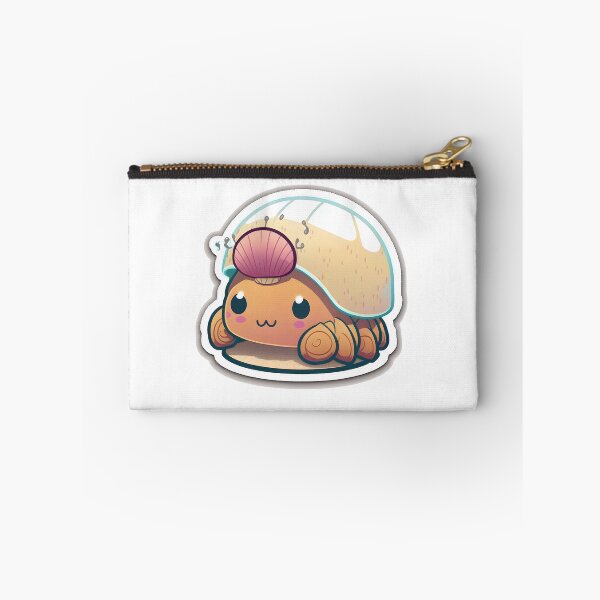 Item preview, Haley the Hermit Crab - Kawaii Emoji Sticker Art, Kawaii Art, Laptop Sticker, Water Bottle Sticker, Kawaii Stickers designed and sold by zookawaii.