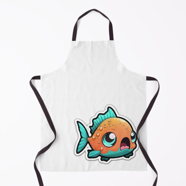 Item preview, Paddy Piranha - Kawaii Emoji Sticker Art, Kawaii Art, Laptop Sticker, Water Bottle Sticker, Kawaii Stickers designed and sold by zookawaii.