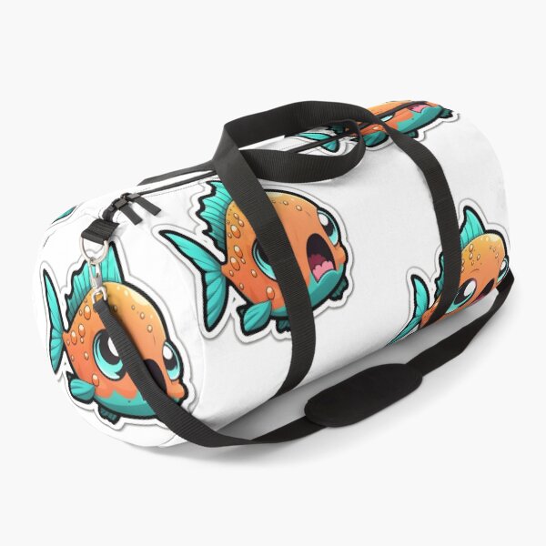Item preview, Paddy Piranha - Kawaii Emoji Sticker Art, Kawaii Art, Laptop Sticker, Water Bottle Sticker, Kawaii Stickers designed and sold by zookawaii.