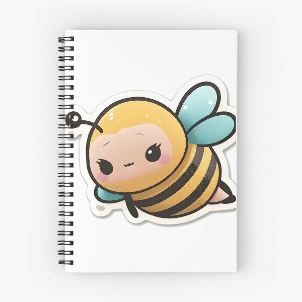 Item preview, Hello Honey Bee - Kawaii Emoji Sticker Art, Kawaii Art, Laptop Sticker, Water Bottle Sticker, Kawaii Stickers designed and sold by zookawaii.
