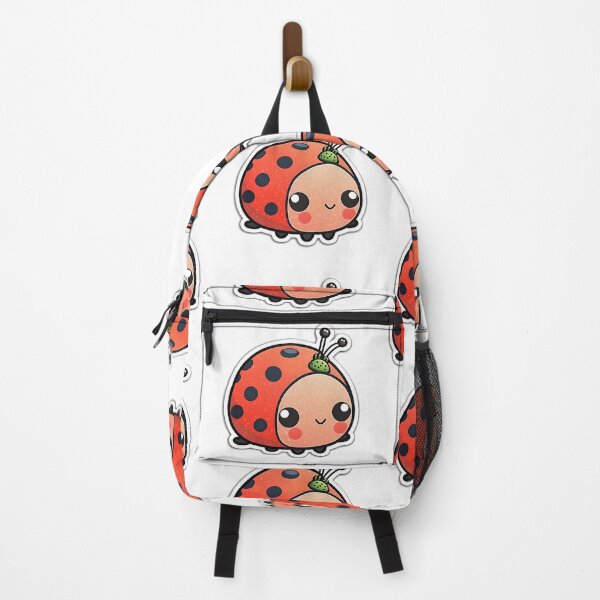 Item preview, Lucky Lady Bug - Kawaii Emoji Sticker Art, Kawaii Art, Laptop Sticker, Water Bottle Sticker, Kawaii Stickers designed and sold by zookawaii.