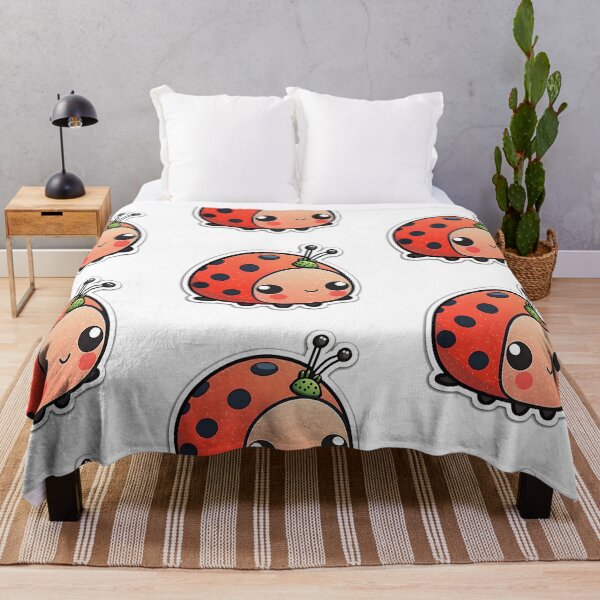 Item preview, Lucky Lady Bug - Kawaii Emoji Sticker Art, Kawaii Art, Laptop Sticker, Water Bottle Sticker, Kawaii Stickers designed and sold by zookawaii.